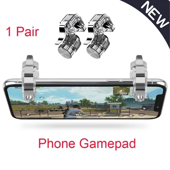 Ny Telefon Gamepad Udløse Brand-Knappen Mål Nøgle Smart phone Mobile Spil L1R1 Shooter Controller PUBG til Iphone Xiaomi