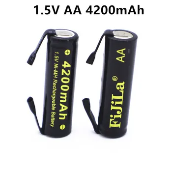 Nye 1.5 V 4200mAh Ni-MH genopladelige batterier, genopladelige AA batteri til Fjernbetjeningen Toy lys Batery +DIY Nikkel Stykke