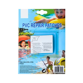Nye 10STK selvklæbende Swimmingpool Særlige Reparation 5x6cm Patch Selvklæbende Mærkat Reparere Patch Til PVC Oppustelige Produkter