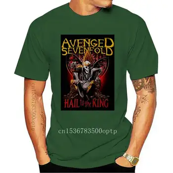 Nye Avenged Sevenfold Dødbringende Regel Unisex T-Shirt Hail To The King Faldet