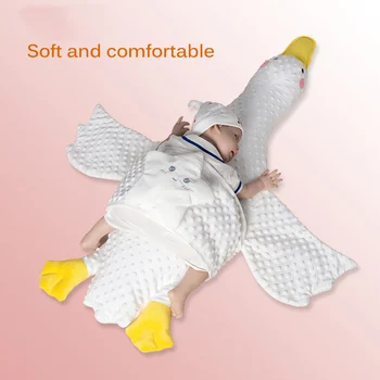 Nye Baby Komfort Pude Hvid Goose Spædbarn Sove Lindrer Tarm-Udstødning Fly Beroligende At Sove Artefakt Puder Nyfødte