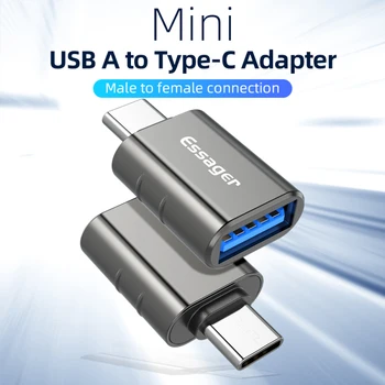NYE Essager OTG Adaptere Mini Glat Plug-in Super Speed Type-C Til USB 2.0 Og USB 3.0 Til Type-C-Stik Til Samsung S20 Xiaom
