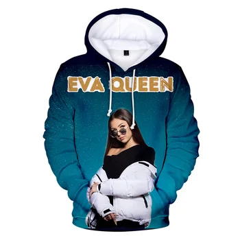 Nye Eva Dronning 3D-Print Hoodie Sweatshirts Mænd, Kvinder Mode Afslappet Pullover Streetwear Hættetrøjer Sanger