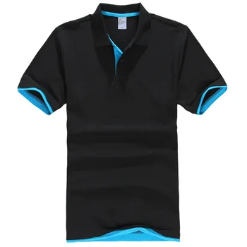 Nye Fashion Herre Polo Shirt 2020 Sommer Varm Afslappet Solid Mænd Polo-Shirt I Bomuld Turn-Down Krave Kvinder Polo Shirts