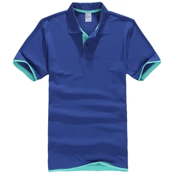 Nye Fashion Herre Polo Shirt 2020 Sommer Varm Afslappet Solid Mænd Polo-Shirt I Bomuld Turn-Down Krave Kvinder Polo Shirts