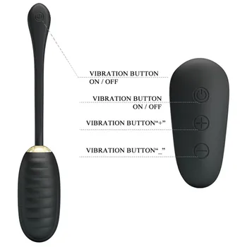 Nye Fjernbetjening, 12 Hastigheder Vibrerende Æg Klitoris Stimulator Vaginal Massage Ball G-spot Hukommelse Vibratorer sexlegetøj Til Kvinde