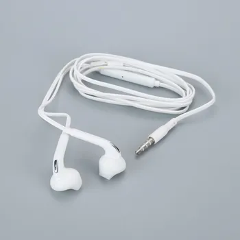 Nye Headset Med Øretelefoner White In-Ear Hovedtelefon Med Mikrofon Bærbare I Høj Kvalitet Øretelefoner Til Samsung Galaxy S6