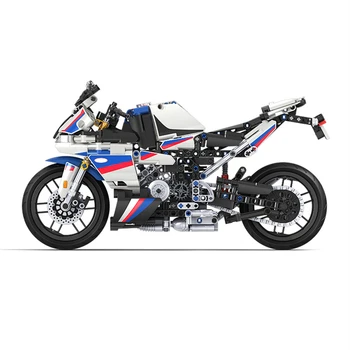NYE High-tech Car S1000RR Racing Motorcykel byggesten Kit Mursten Street Motorcykel Klassiske Model Legetøj Til Børn Drenge Gaver