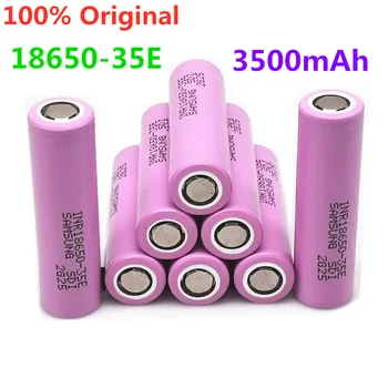 Nye Originale 18650 Batteri 35E 3,7 V 3500mAh udledning 18650 Li-ion batteri: 3,7 v INR18650-35E genopladelig Batteri til lommelygte