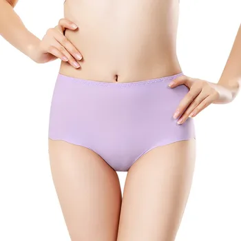 Nye Plus Size Kvinder\'s Trusser Kvinder Sexet Problemfri Trimning Flæser Underwear Trusser