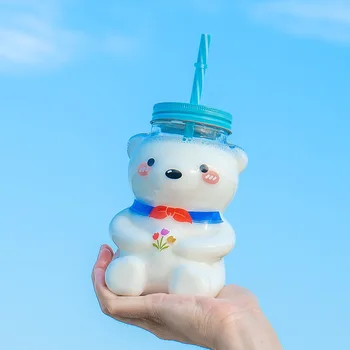 Nye sippy kopper til at bære høje temperatur resistent glas ins vind glas kvindelige fødselsdagsgave til en pige dreng
