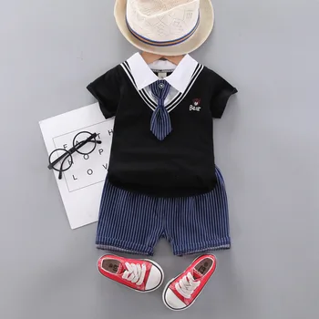 Nye Sommer Baby Drenge Tøj til Børn Piger Fashion T-Shirt, Shorts 2Pcs/Sæt Barn Casual Kostume Tøj Børn Træningsdragter