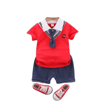 Nye Sommer Baby Drenge Tøj til Børn Piger Fashion T-Shirt, Shorts 2Pcs/Sæt Barn Casual Kostume Tøj Børn Træningsdragter