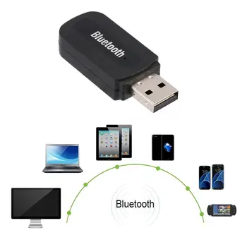 Nye Trådløse USB Bluetooth 4.0 Musik Stereo Receiver Adapter Dongle Audio Hjem Højttaler Sender 3,5 mm Jack Bluetooth-Modtager
