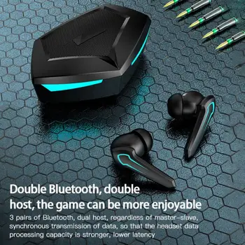 Nye TWS Gaming Dedikeret Trådløse Bluetooth-Headset, Low-latency Spise Kylling Mobile Spil standbylys P30 Bluetooth-Headset