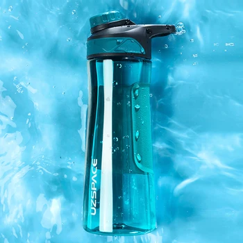 Nye UZSPACE vandflaske BPA Gratis Shaker Bærbare Sport Plast Cup Fitnesscenter, Elkedel Mænd Kvindelige Studerende Udendørs Tour Drikke Flaske