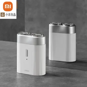 Nye xiaomi mijia mini vasket razor magnetisk forbindelse skærehoved 86.5g30 dage lange bruge smart home
