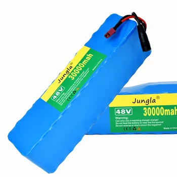 NYESTE Oprindelige 48v 30Ah lithiumion batteri 1000w 13S3P Lithiumion Batteri Til El-cykel, Scooter, BMS