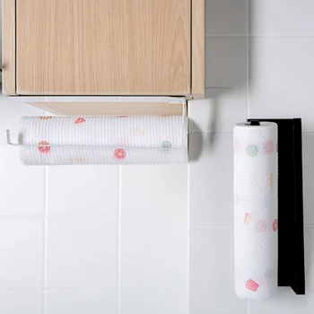 Nyt Køkken Papir Indehavere Roll Holdere til Badeværelse Toilet Håndklæde Stativer Bøjler Hjem Opbevaring Væv Hylde Organizer