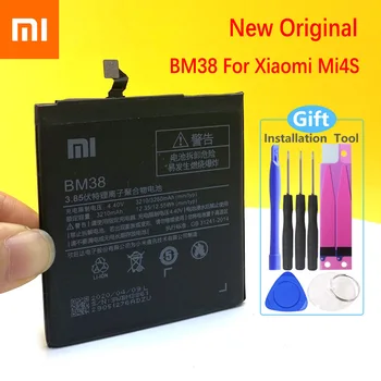 Nyt Originalt Batteri Til Xiaomi Mi 4S Mi4S BM38 3260mAh Mobiltelefon Med Tracking Nummer