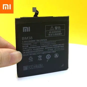 Nyt Originalt Batteri Til Xiaomi Mi 4S Mi4S BM38 3260mAh Mobiltelefon Med Tracking Nummer