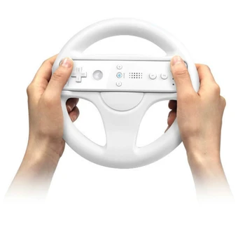 Nyt Rat Innovative og Ergonomlc Plast Design Spil Til Nintend til Wii Mario Kart Racing Spil Remote Controller