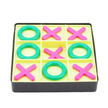O X Form Fødselsdag Part Favoriserer Gave, Legetøj, Tasker Filler Loot Gag Børn Hjernen Uddannelse Præmie Spil Pocket Puzzle Game Kids Gave