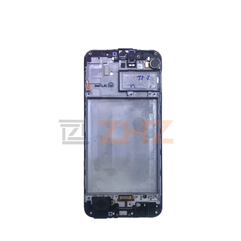 Oled lcd-for Samsung Galaxy M215 lcd-touch screen Digitizer Assembly for Samsung M21 med Ramme udskiftning af reservedele 6.4