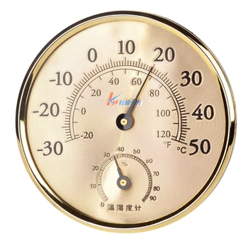 OOTDTY Ikke-batteri-behov for Mekanisk Husstand Indendørs Termometer Hygrometer ℃/℉ vægmonteret Overvåge Temperatur Luftfugtighed Meter