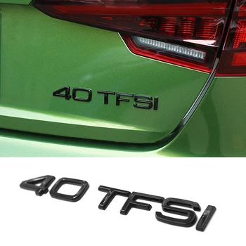 Oprindelige 3D-Klistermærke 30 35 40 45 50 TFSI Logo Bil Hale Logo Badge Kuffert Decal For Audi A3 A4 A5 A6 A7 A8 Q2 Q3 Q5 Q7 Q8 A1 S3