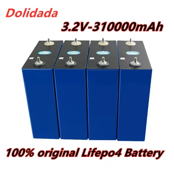 Oprindelige CATL 3.2 V 310AH HELT NYE Lifepo4 4STK Klasse EN DIY Genopladeligt Batteri Pack EU US Tax Free Med Samleskinner