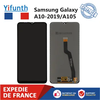 Original A10 LCD-For Samsung Galaxy A10 A105 A105F SM-A105F LCD-Skærm Udskiftning Digitizer Assembly Med Ramme
