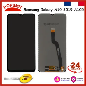 Original A10 LCD-For Samsung Galaxy A10 A105 A105F SM-A105F LCD-Skærm Udskiftning Digitizer Assembly Med Ramme