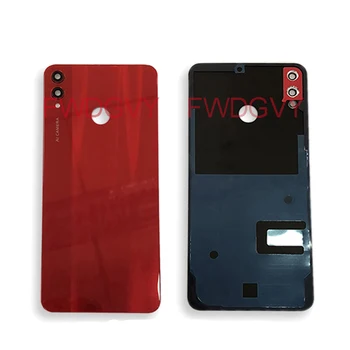 Original bagcover Til Huawei Honor 8X Batteri Bag Glas Boliger Beskyttende Døren Mobiltelefon Tilfælde Med Kamera Linse