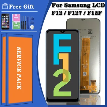 Original Samsung F12 LCD-Skærm Til Samsung SM-F127F F127G/DS SM-F127G Lcd-Skærm Touch Skærm til Samsung Galaxy F12 lcd -
