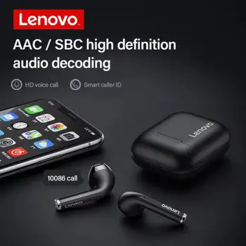 Originale Nye Lenovo LP2 TWS Trådløse Hovedtelefon Bluetooth-5.0 Dual Stereo Bas Touch LP1 OPDATERET IPX5 Liv Vandtæt Dual Mic