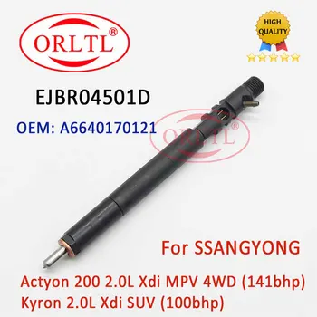ORLTL 6640170121 Dyse EJBR04501D Injector A6640170121 EJBR0 4501D ejbr04501d For SSANGYONG Actyon 200 2,0 L Actyon 200 2,0 L