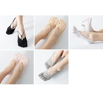 Ortopædisk Compression Socks Women ' s Tå Sokker Ultra Low Cut-Liner Med Gel Fanen Åndbar/sved-absorberende/deodorant/usynlig
