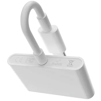OTG-Adapteren til USB TYPE-C 3,5 mm Audio Jack Adapter 3-i-1-Hurtig Opladning Kabel-Hovedtelefon Smartphone Tilbehør