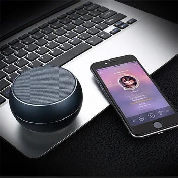 OUHAOBIN Bærbare Led Wirelwss Mnin Bluetooth-Højttalere HD-Lyd og Forstærket Bas bluetooth udendørs subwoofer højlydt taler