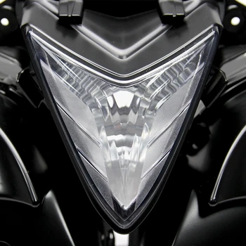 OUMURS Motorcykel Foran Hovedet Lampe Samling Forlygte Beslag Linse Passer Til Yamaha YZF R25 YZF R3 2013 14 15 16 2017