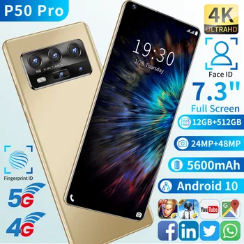 P50 pro Smartphones 7.3 