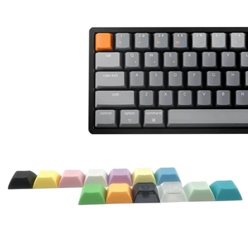 P82F PBT Keycap 1U DSA Profil 100Key Mixded Farve Baggrundsbelysning Tasterne Egnet til Mekanisk Tastatur Installation MX Skifte