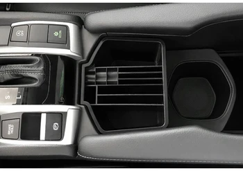 Passer Til Honda Civic 2016 2017 2018 Sedan Plast Bil Styling Centrale Konsol Container Opbevaring Multi-gitter Dæksel Kit