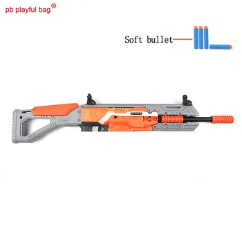 PB Legende taske Udendørs sport taktisk udstyr A0711 blød kugle pistol transformation af 3D-print-toy materiale tilbehør KG03