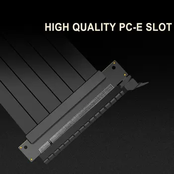 PCI-E 3.0 16X Riser Kabel Ekstrem Høj Hastighed Riser Kabel-PCI-Port GPU Forlængelse Kort Konnektor til Højre Vinkel
