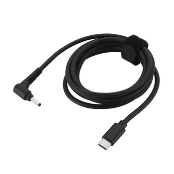 PD USB Type C Til jævnstrøm Konverter Universal Laptop Oplader Kabel Ledning Strømforsyning Notebook Power Supply Kabel