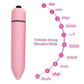 Pegede Bullet Vibrator Kvinder G-Spot Vibrerende Klitoris Stimulator Kvindelige Masturbator Massage Dildo Legetøj Kvinder, Køn Produkter