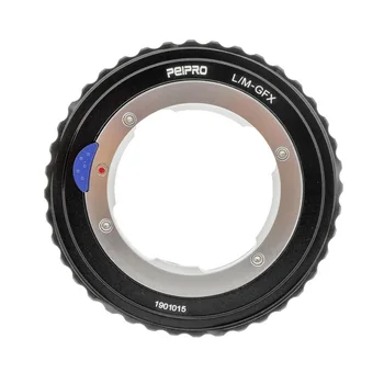 PEIPRO Lens Adapter LM-GFX-Adapter Medium Format Kamera linse Mount adapter til Leica M-Mount-objektiver Til Fujifilm GFX50R GFX50R