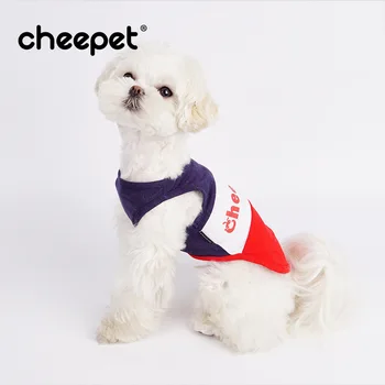 Pet Hund Tøj Brev Stribet Veste Clothings Hunde Super Lille Tøj Søde Print Forår Sommer Japansk Koreansk Ropa Perro